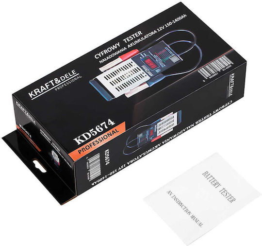 Digital Tester Checking 12v Batteries 150-1400a Kd5674