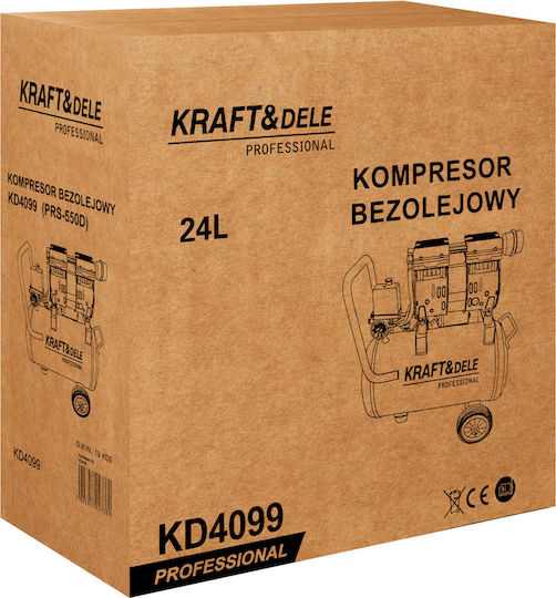 Oil-free Compressor 24l 1200w 220l/min Kd4099
