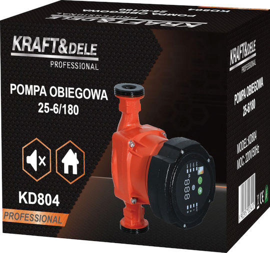 Kraft & Dele Oberflächenwasserpumpe 25-6/180 230V Kd804