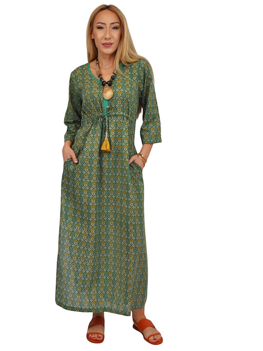 Summer Maxi Dress Green