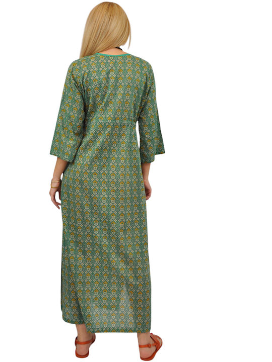 Summer Maxi Dress Green