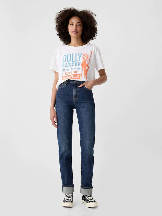 Γυναικείο Crop Top Βαμβακερό Άσπρη