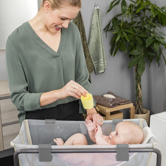 Stokke Cadă De Baie Pliabilă Pentru Bebeluși Flexi Bath Bej
