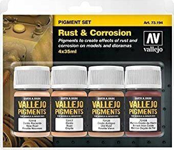 Acrylicos Vallejo Σετ Χρώματα Μοντελισμού 35ml 4τμχ
