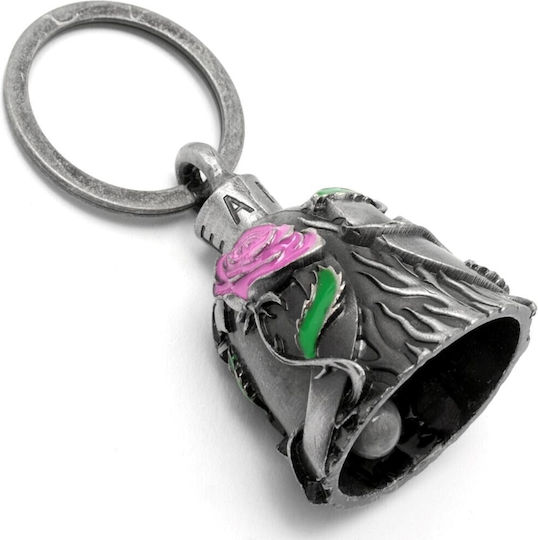 Gremlin Guardian Bell Motorcycle Decorative Bell Motorcycle Love Pink Rose
