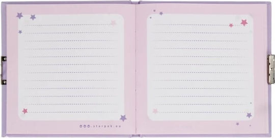 Starpak Diary Notizbuch Geregelt mit Schloss