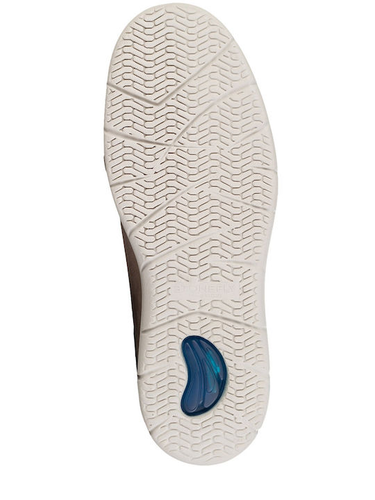 Mocasini Bărbați De Catifea Bej Culoare Full Face Regular Fit
