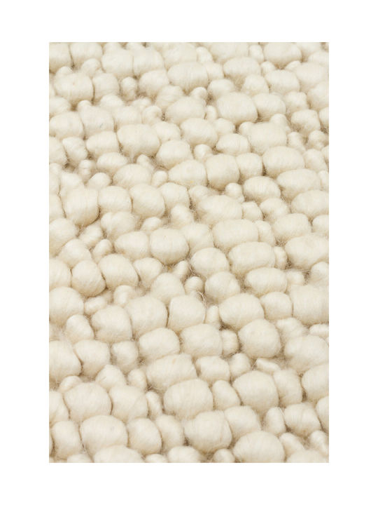 SteweHome Handmade Beige Runner Rug 80x300cm