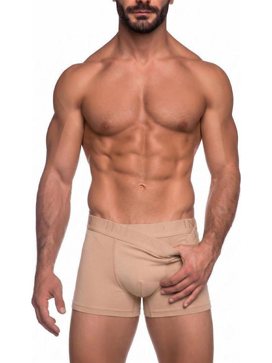Ανδρικά Μποξεράκια Μπεζ 2Pack
