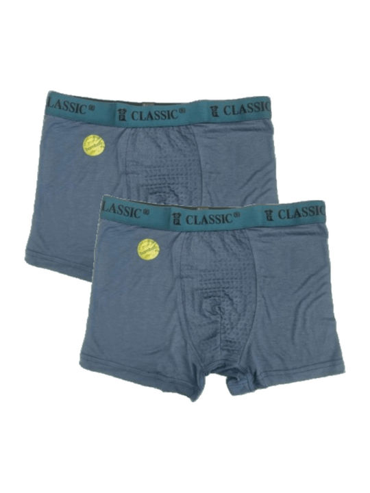 Ανδρικά Μποξεράκια Πετρόλ 3Pack