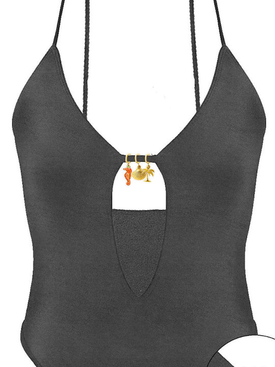 MC2 One Piece Swimsuit Black