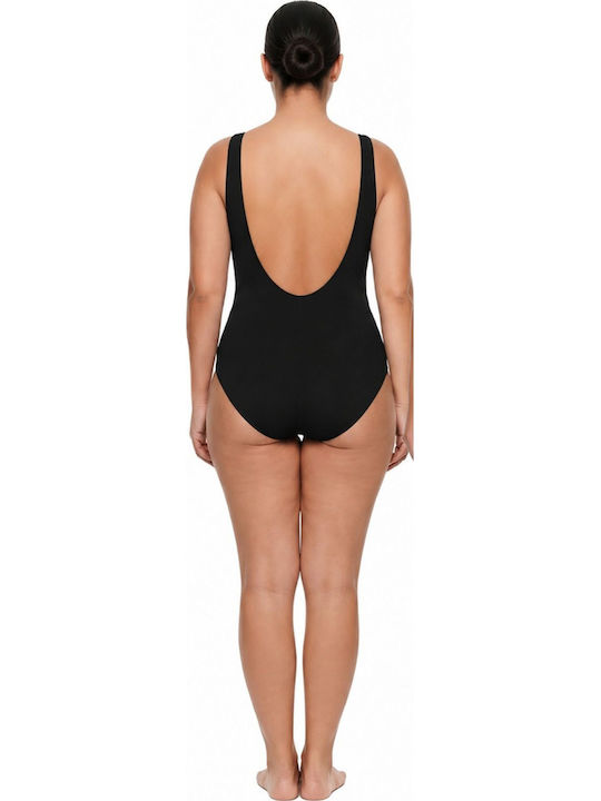 Solids Costum De Baie Întreg Negru