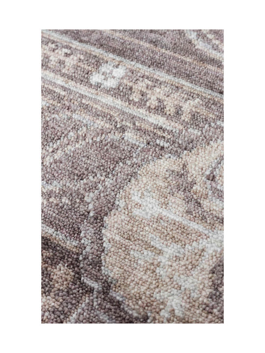 SteweHome Χειροποίητο Χαλί Ορθογώνιο Γκρι 170x240cm