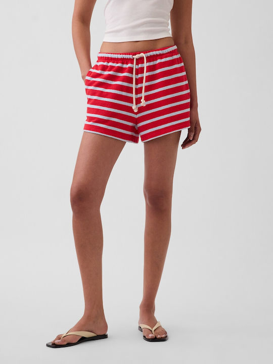 Γυναικείο Πετσετέ Σορτς Pure Red Stripe