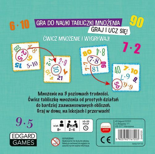 Edgard Εκπαιδευτικό Παιχνίδι Γνώσεων για 6-9 Ετών
