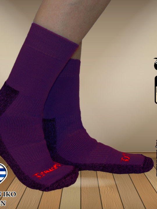 Dimi Socks Γυναικείες Ισοθερμικές Κάλτσες Μωβ