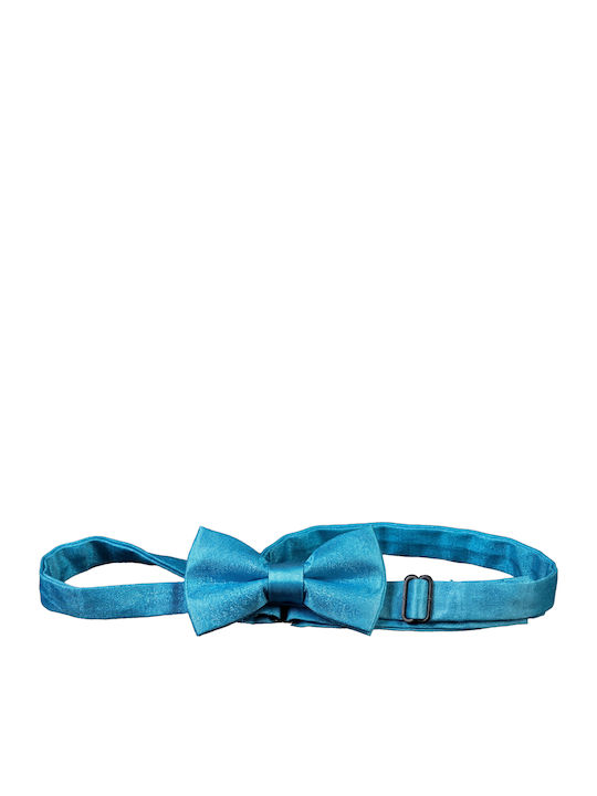 Kids' Baby Bow Tie Satin Light Blue Brims Trims