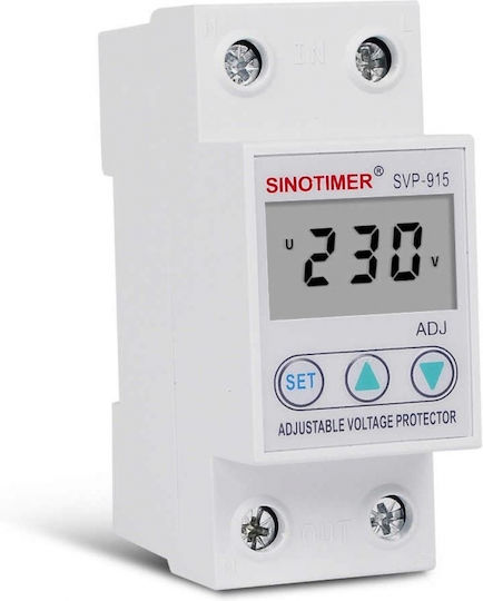 Sinotimer Instrument de Măsură pentru Panou Electric Digital pe Șină Monofazat