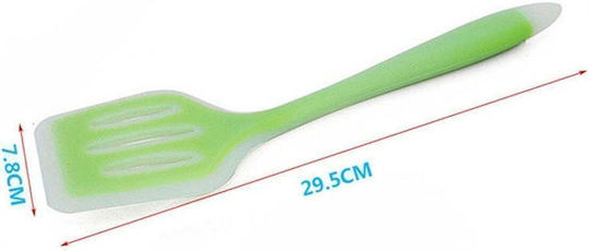 SteweHome Serving Utensil Set Made of Silicone 5 Pieces Green