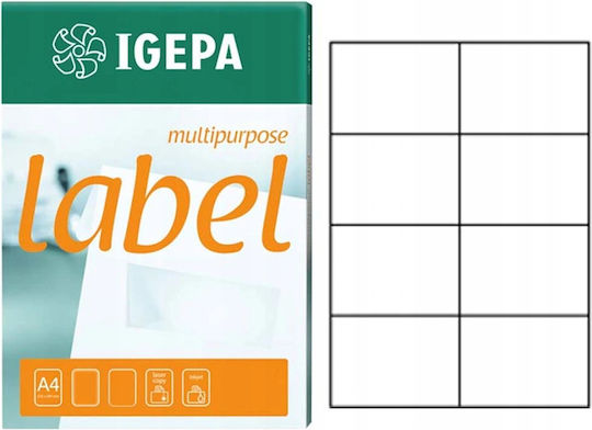 Igepa Self-adhesive Labels 100 Pcs 105x74 Mm