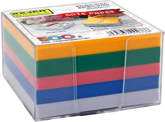 Kejea Cub Din Hârtie Suport Din Plastic 90x90x50mm Kejea Hârtie Colorată Albă