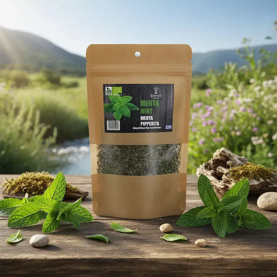 Iperos Herbs Μέντα Βιολογικό Προϊόν 25gr