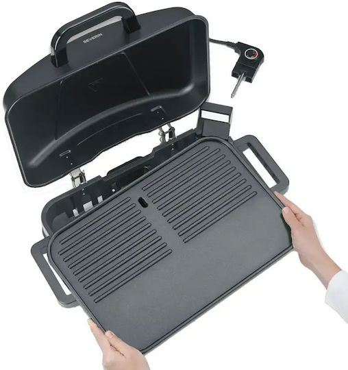 Severin Charcoal Grill with Thermometer 30x30