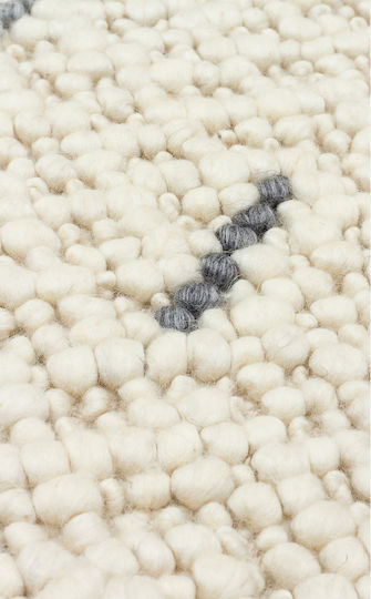 SteweHome Handmade Rug 80x300cm Gray SteweHome Handmade Rug 80x300cm Gray