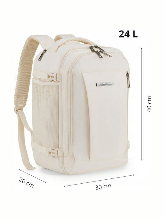 Zagatto Backpack Αδιάβροχο 24lt Λευκό