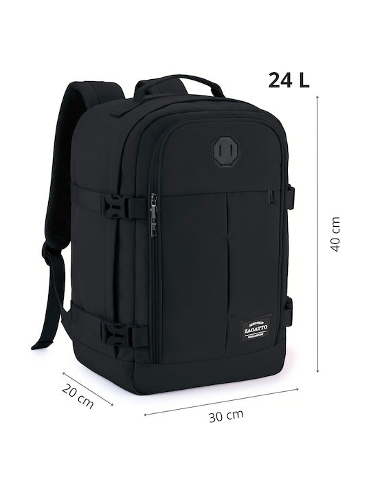 Zagatto Rucsac Αδιάβροχο 24l Negru