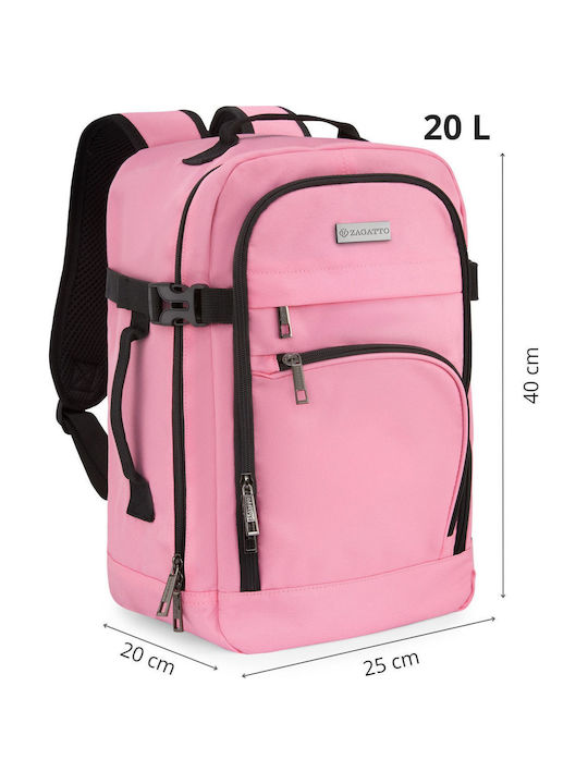 Zagatto Rucsac Impermeabil 20l Roz