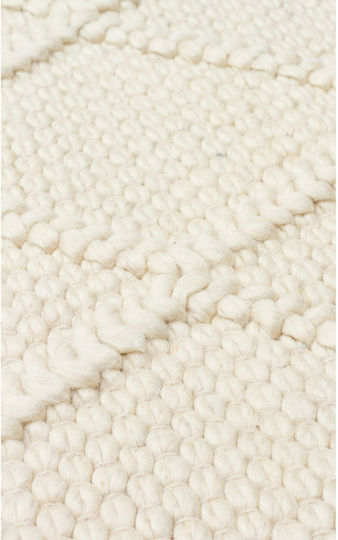 SteweHome Handmade Rug 80x150cm Beige SteweHome Handmade Rug 80x150cm Beige