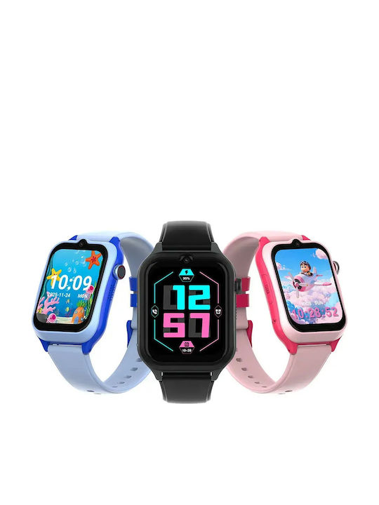 Nubki Kids' Smartwatch 4G with GPS & Pink Camera