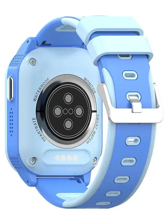Nubki Kinder-Smartwatch 4G mit GPS und Kamera Blau