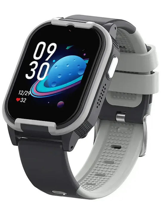 Nubki Smartwatch Pentru Copii 4G Cu GPS Și Cameră Negru