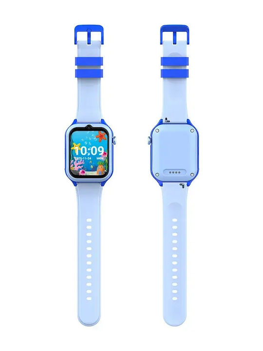 Nubki Kids' Smartwatch 4G with GPS & Blue Camera
