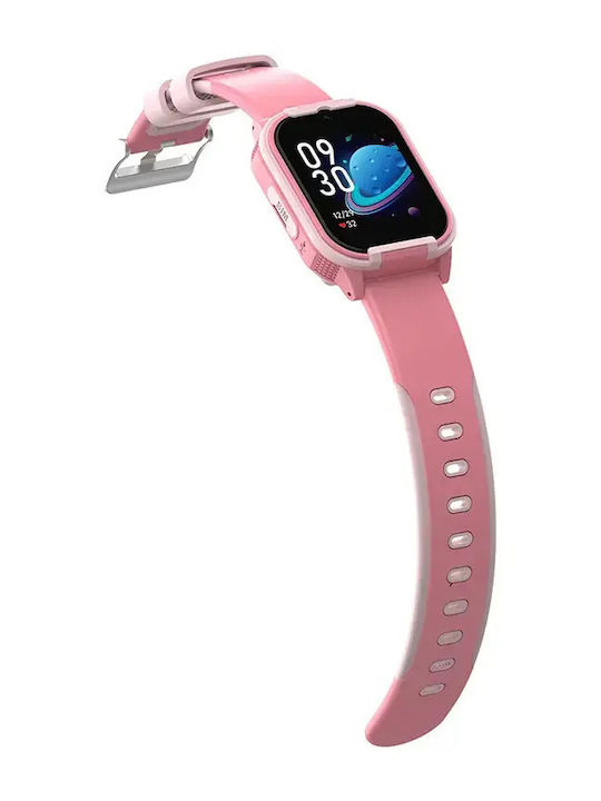 Nubki Smartwatch Pentru Copii 4G Cu GPS Și Cameră Roz