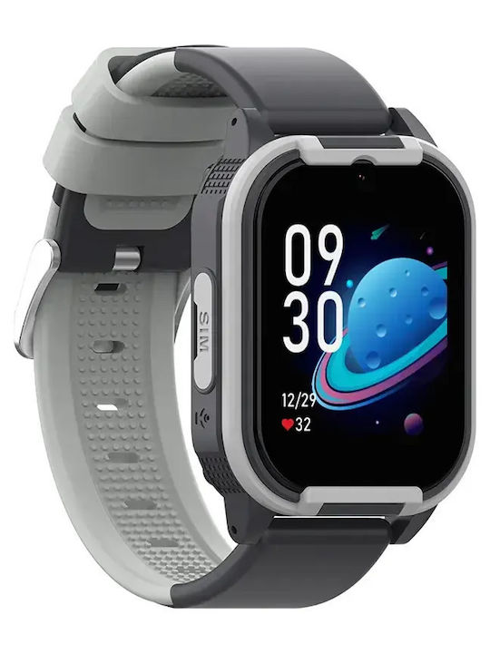 Nubki Smartwatch Pentru Copii 4G Cu GPS Și Cameră Negru