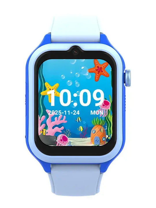 Nubki Kids' Smartwatch 4G with GPS & Blue Camera