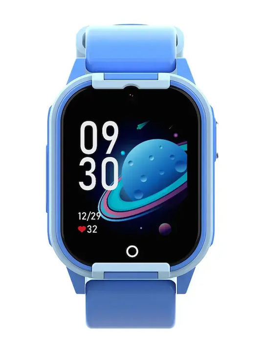 Nubki Kinder-Smartwatch 4G mit GPS und Kamera Blau