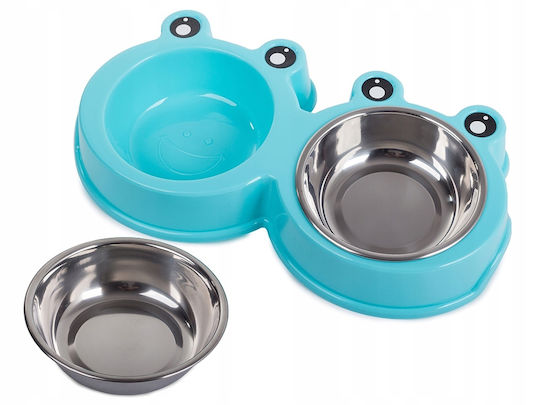 Kunststoff Futter- / Trinknapf für Hund & Katze 2 x 300ml
