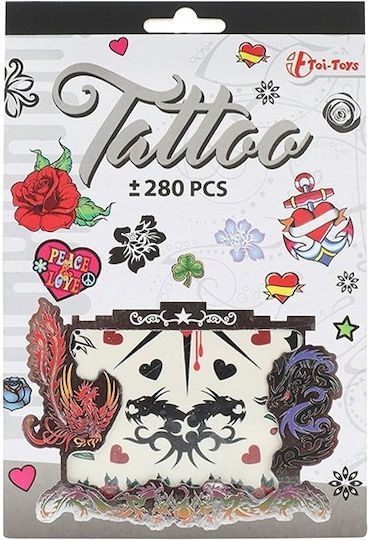 Tattoos 280 Pcs Artistic Set