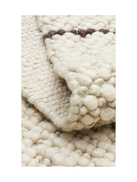 SteweHome Handmade Rectangular Multicolour Rug 130x190cm