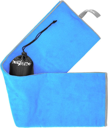 Activ Space Microfiber Body Towel Blue 180x90cm