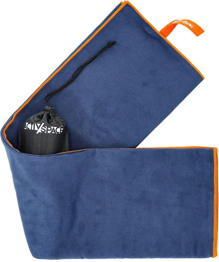 Activ Space Mikrofasertuch Körper Blau 180x90cm