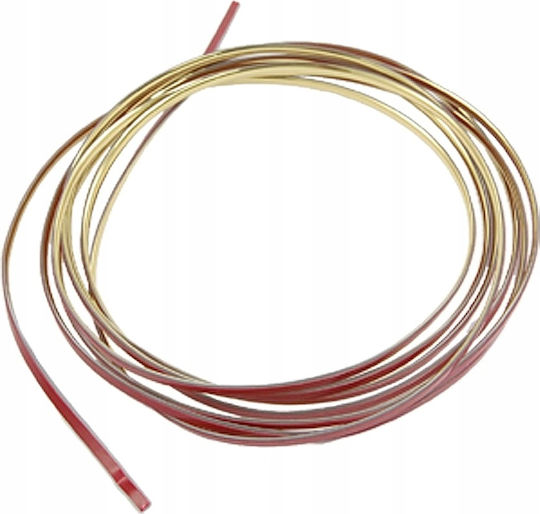 Dekorative Klebebänder Chrome Streifen Gold Tape 6 Mm