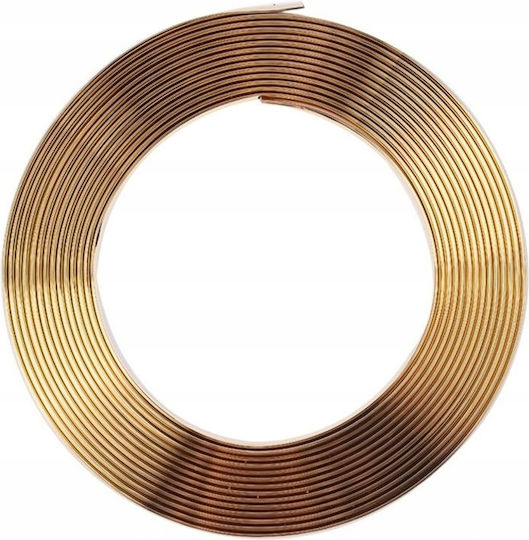 Gold Matte Decorative Strip 6mm Flexible Self-adhesive