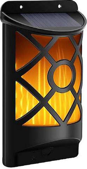 PowerPlus Wall Mounted Solar Light 0.49W Warm White With Photocell IP65