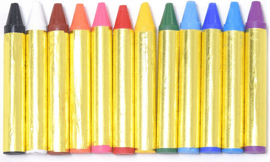 Face Painting Crayons 12 Pcs Blister