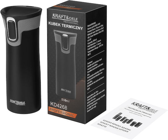 Kraft & Dele Pahar Termos Oțel Inoxidabil 500ml Kd4268